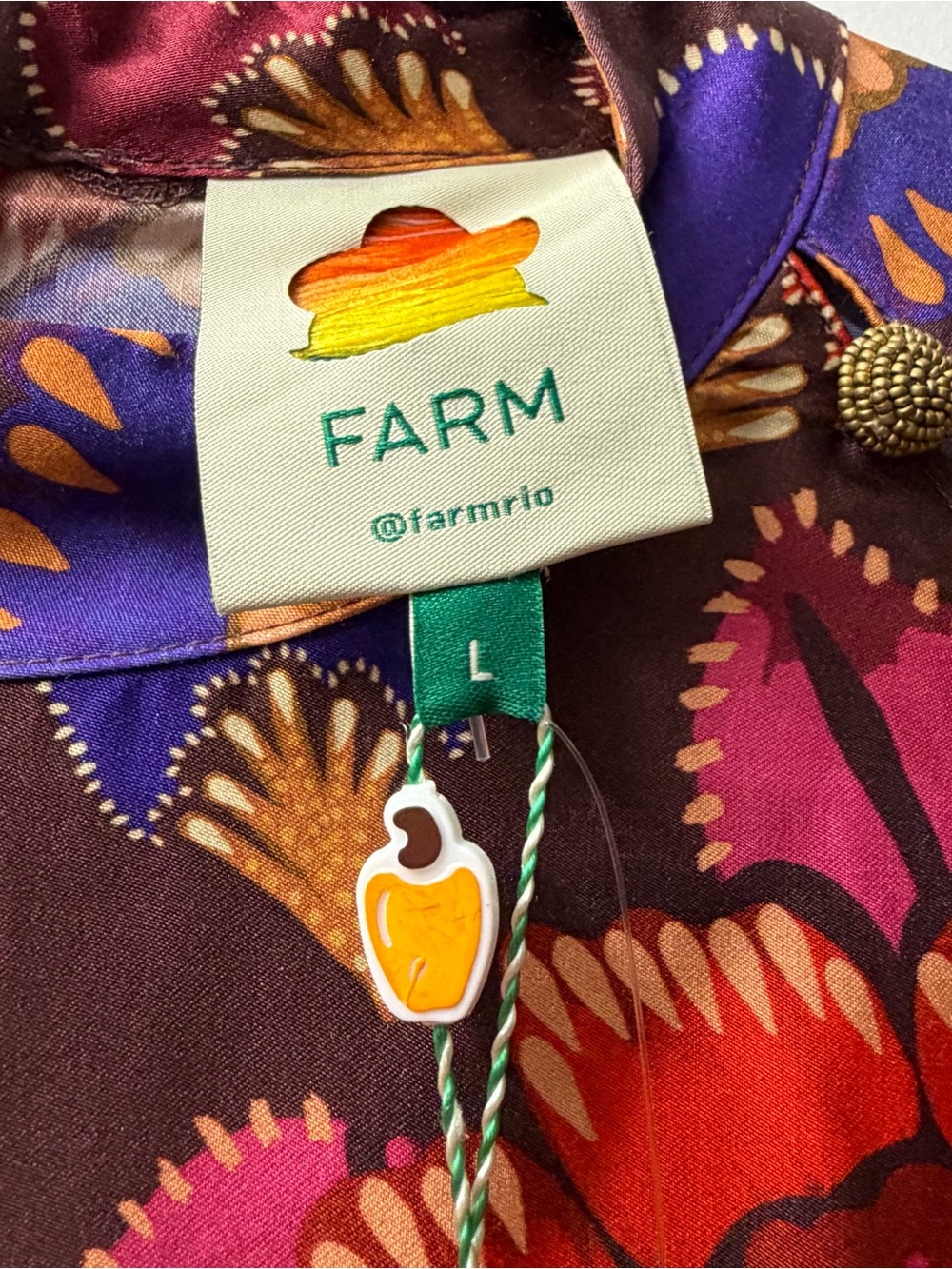 Farm Rio Dress Size Large - Picture 6 of 13